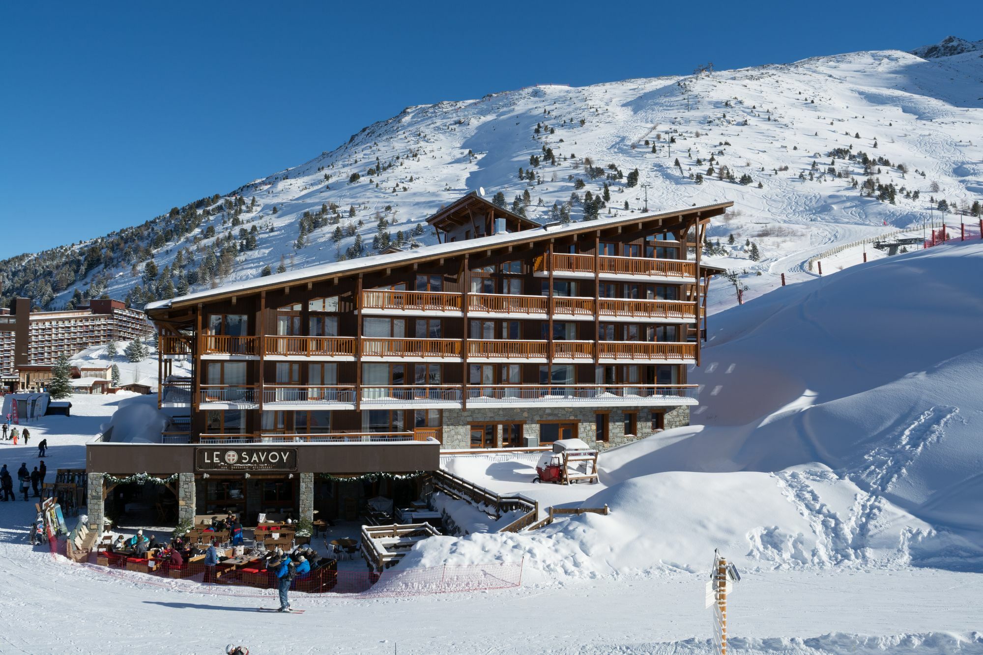 Chalet Des Neiges : La Cime Des Arcs Les Arcs  Exteriér fotografie