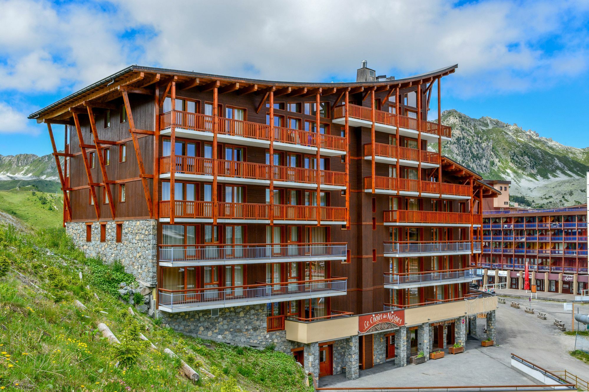 Chalet Des Neiges : La Cime Des Arcs Les Arcs  Exteriér fotografie