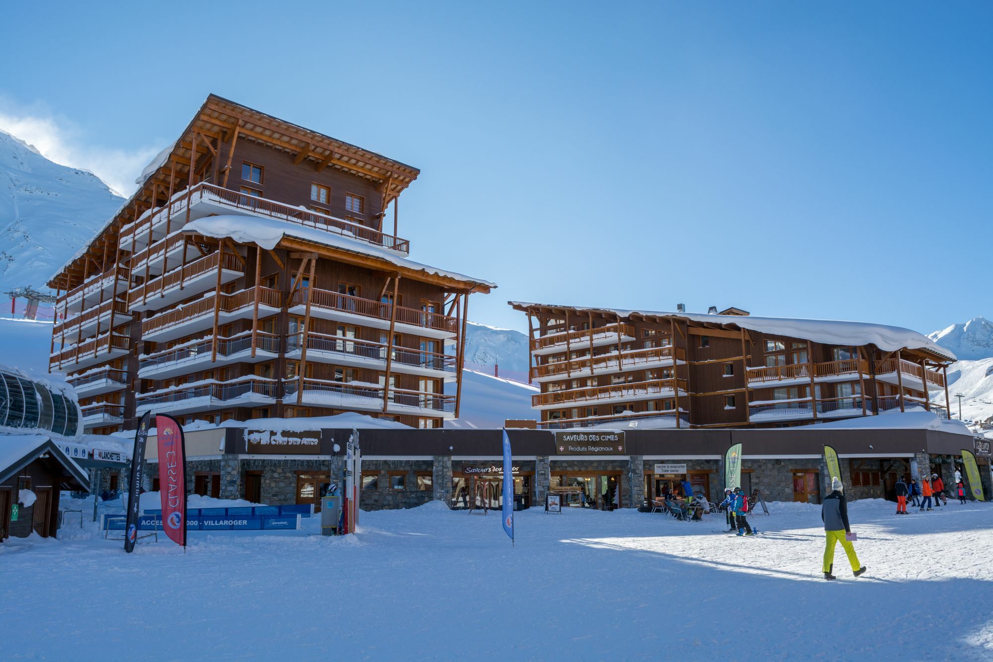 Chalet Des Neiges : La Cime Des Arcs Les Arcs  Exteriér fotografie